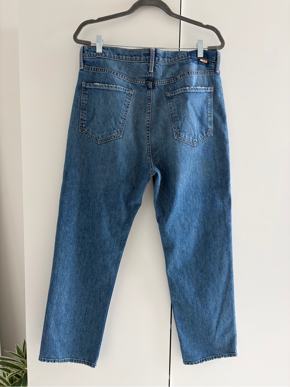 MOTHER Superior Jeans - High Waisted Rider Ankle - Running with Scissors 34 - Picture 2 of 8